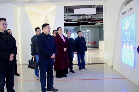 南航黨委領(lǐng)導(dǎo)一行認(rèn)真聆聽百勝云開放平臺(tái)的詳細(xì)介紹