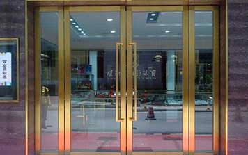 電泳肯德基門（型材門）