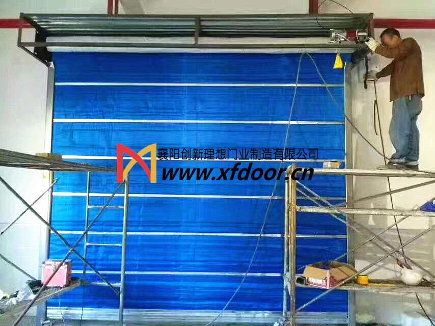 孝感市嘉航酒店特級無機布防火卷簾門案例 - 中出網(wǎng)-智能出入口與停車充電門戶