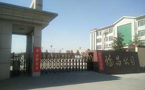 武安龍昌公司伸縮門案例