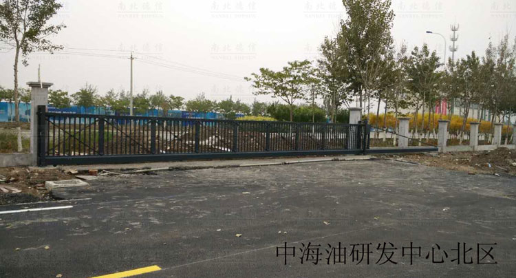 中海油研發(fā)中心安裝南北德信懸浮門正式投入使用