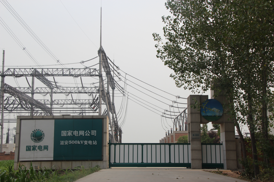 南北德信懸浮門進(jìn)駐河南-洹安變電站