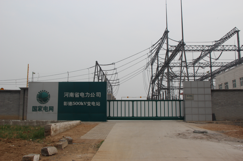 漳徳變電站對南北德信懸浮門的高度評價