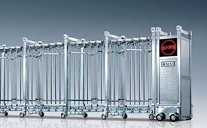 不銹鋼伸縮門 - 南北德信學府二號不銹鋼伸縮門