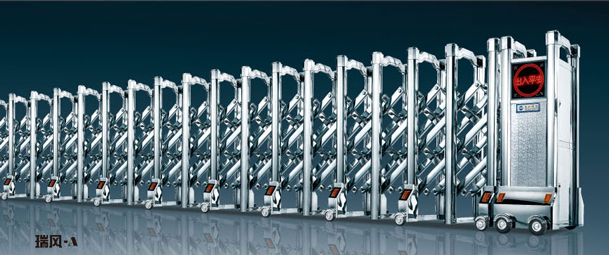 南北德信瑞風-A不銹鋼伸縮門