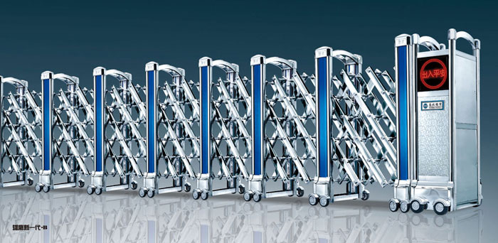 南北德信雄鷹新一代-B不銹鋼伸縮門(mén)