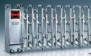 不銹鋼伸縮門 - NB-天鷹不銹鋼伸縮門