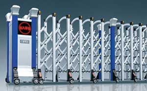 鋁合金伸縮門 - 華美-L鋁合金伸縮門