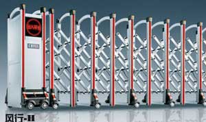 鋁合金伸縮門 - 南北德信風行-H鋁合金伸縮門