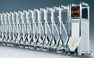 鋁合金伸縮門(mén) - 永固A680鋁合金伸縮門(mén)