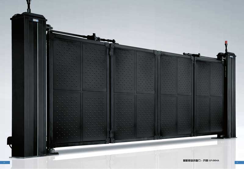 智能懸浮折疊門(mén)-開(kāi)泰LP-DD4A（黑）