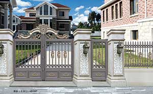 鋁藝大門(mén) - 雅泰（平開(kāi)門(mén)）NB-987