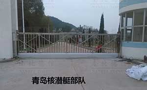 青島核潛艇部隊(duì)銳寶818S-6.9米無(wú)軌懸浮門案例