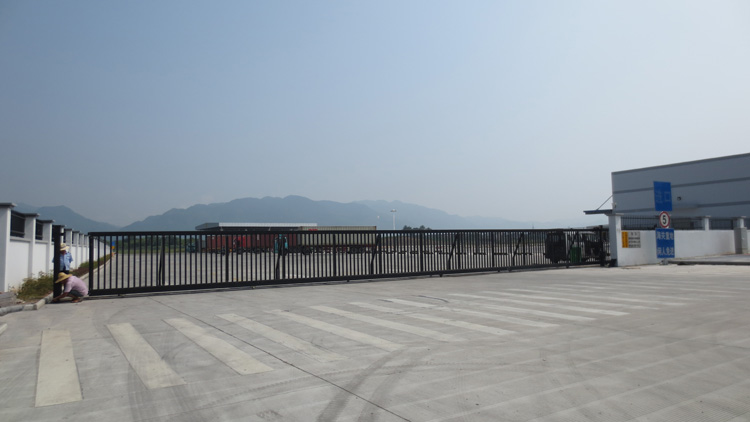 金華市海關(guān)無軌懸浮門案例 - 中出網(wǎng)-智能出入口與停車充電門戶