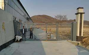 黑龍江省牡丹江綏芬河市無軌懸浮門案例