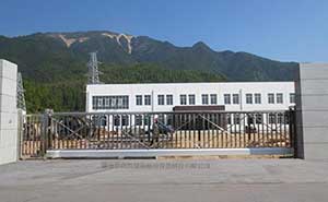 盤古山風(fēng)發(fā)電站智能無(wú)軌懸浮門工程案例