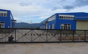 云南保山工業(yè)區(qū)智能無軌懸浮門工程案例