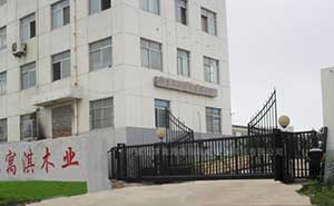 山東寓淇木業(yè)智能無軌懸浮門工程案例