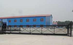 河北唐山豐潤區(qū)機械廠智能無軌懸浮門工程案例