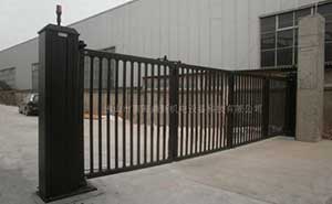 江蘇靖江三鵬模具制造有限公司智能無軌懸浮門工程案例