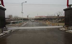 天津源泉市政工程有限公司智能無軌懸浮門工程案例