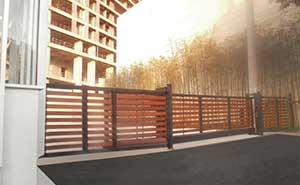 浙江中成喜悅廣場智能無軌懸浮門工程案例