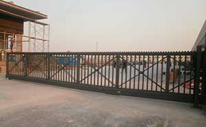 浙江金華市金佳木門業(yè)智能無軌懸浮門工程案例