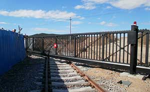 大連市鐵路干線智能無(wú)軌懸浮門(mén)工程案例