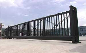 佛山市松川機(jī)械設(shè)備有限公司智能無(wú)軌懸浮門(mén)工程案例