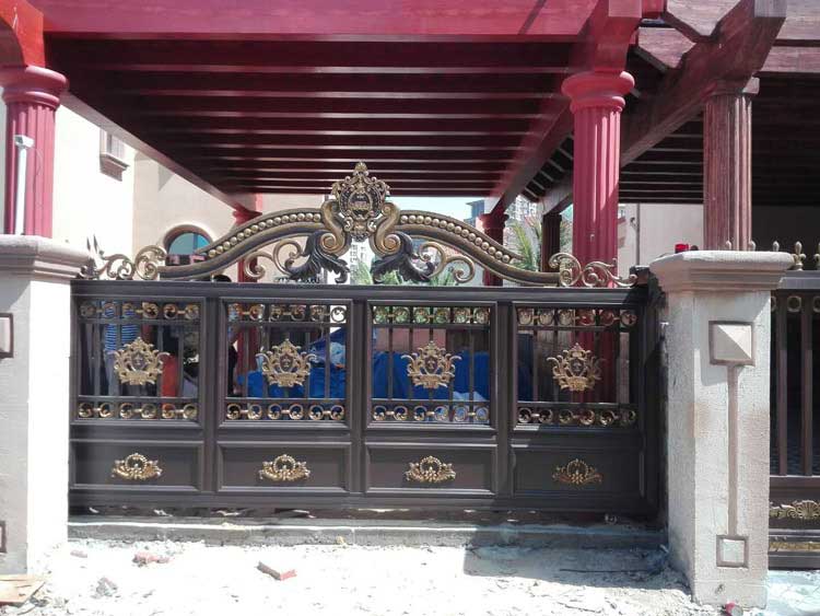 三亞金雞嶺鳳凰水城紅樹灣鋁藝平移 - 中出網(wǎng)-智能出入口與停車充電門戶