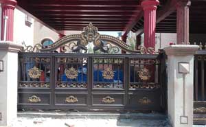 三亞金雞嶺鳳凰水城紅樹(shù)灣鋁藝平移 - 中出網(wǎng)-智能出入口與停車(chē)充電門(mén)戶