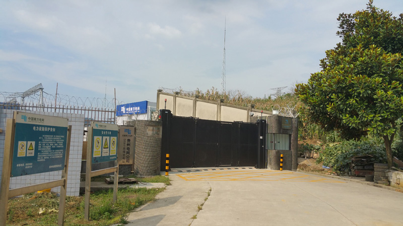 貴州電網(wǎng)公司息烽變電站智能安全伸縮平移門工程案例 - 中出網(wǎng)-智能出入口與停車充電門戶