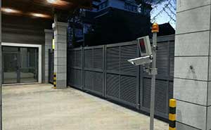 承德江南?？?開泰LB智能安全伸縮平移門工程案例