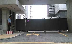 廣東建筑文化遺產(chǎn)保護(hù)園智能懸折門工程案例