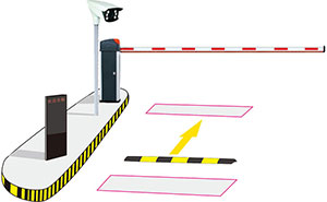 立柱式1車牌識(shí)別系統(tǒng)