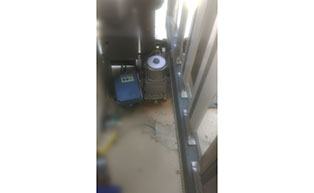 百勝平移門(mén)機(jī)成功安裝于北海某食品廠