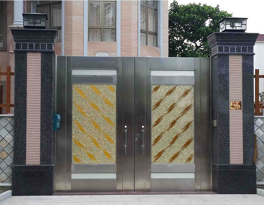 JQT-005不銹鋼豪華庭院門