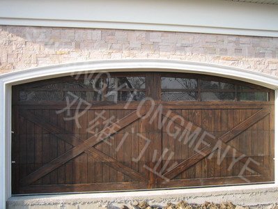 北美風(fēng)情實木車庫門