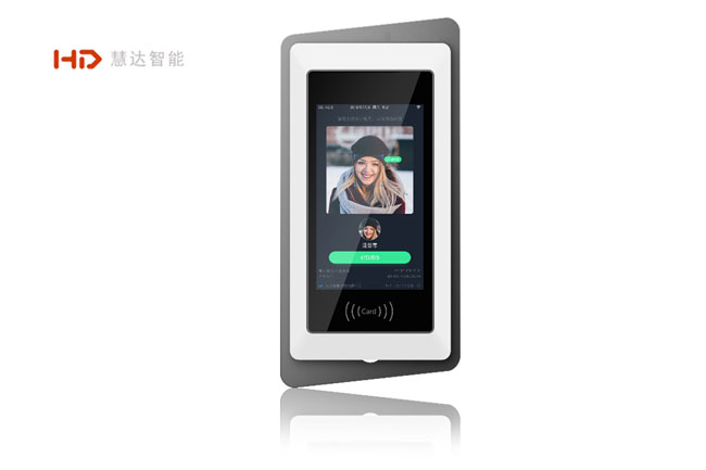 動態(tài)人臉門禁考勤一體機-（活體檢測）