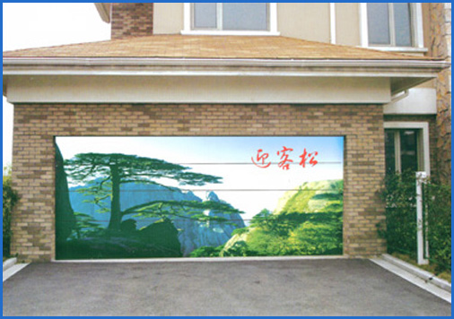 彩繪卷簾車庫(kù)門