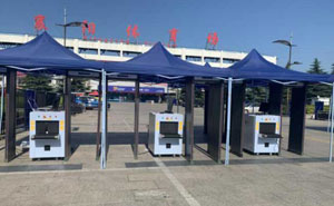 湖北省襄陽市諸葛亮廣場(chǎng)襄陽體育場(chǎng)6臺(tái)-TH5030安檢門案例