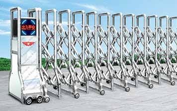 雷盾門（不銹鋼精拋）伸縮門