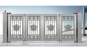 別墅大門 - 鋼藝庭院門-GY-1018