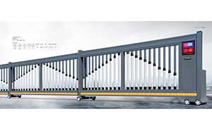 智能伸縮平移門909D（深灰）