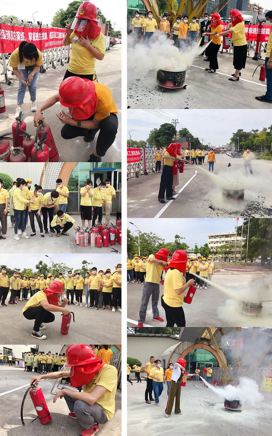 安麟開展消防器材演練活動(dòng)