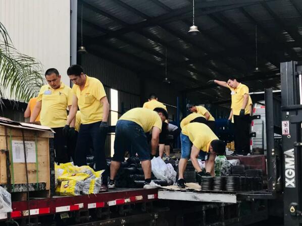 安麟向高溫下奮戰(zhàn)在一線的員工致敬！