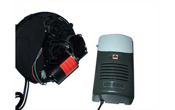 側(cè)裝消聲門電機