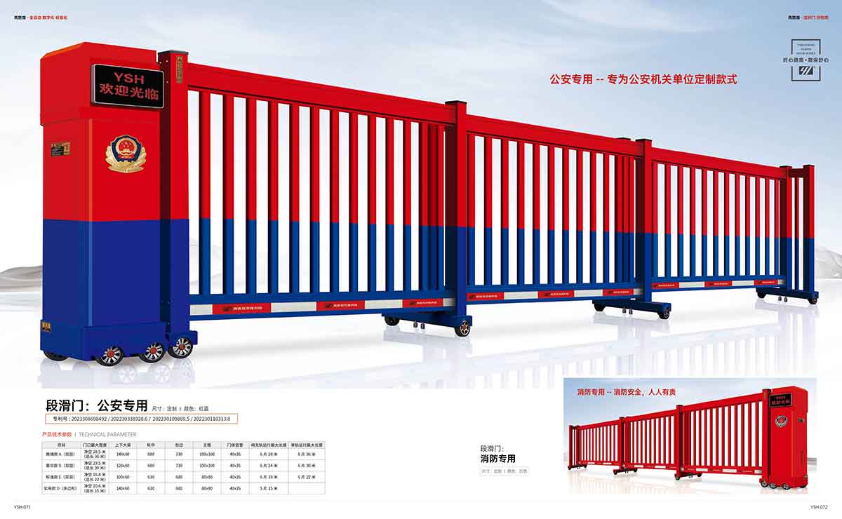 段滑門公安專用