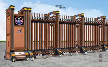 鋁合金伸縮門 - 格美經(jīng)典分段系列-1