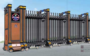 鋁合金伸縮門(mén) - 格美經(jīng)典分段系列-2